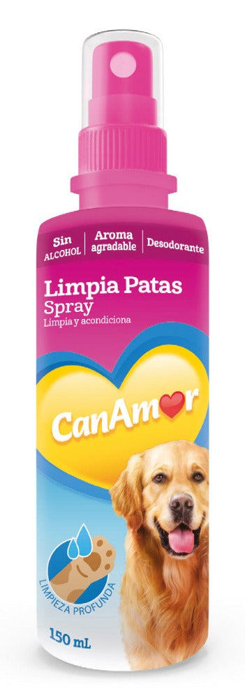 SPRAY LIMPIADOR DE PATAS CANAMOR 150 ML