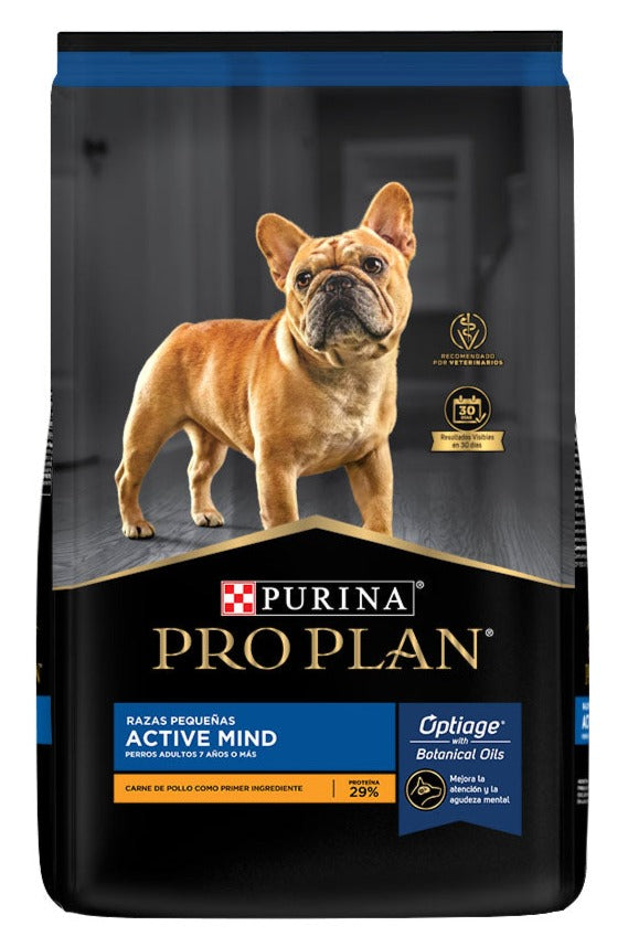 Comida Para Perro Pro Plan Active Mind Razas Pequeñas X 7.5 Kg