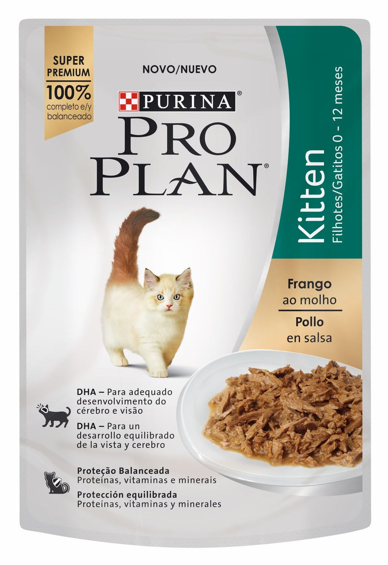 PROPLAN POUCH KITTEN POLLO X 85 GR