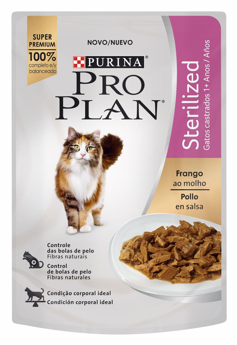 PROPLAN POUCH CAT STERILIZED X 85 GR