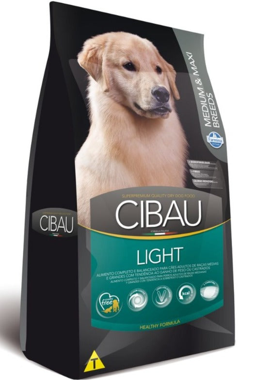 Comida Para Perro Cibau Light Medium & Maxi 12 Kg