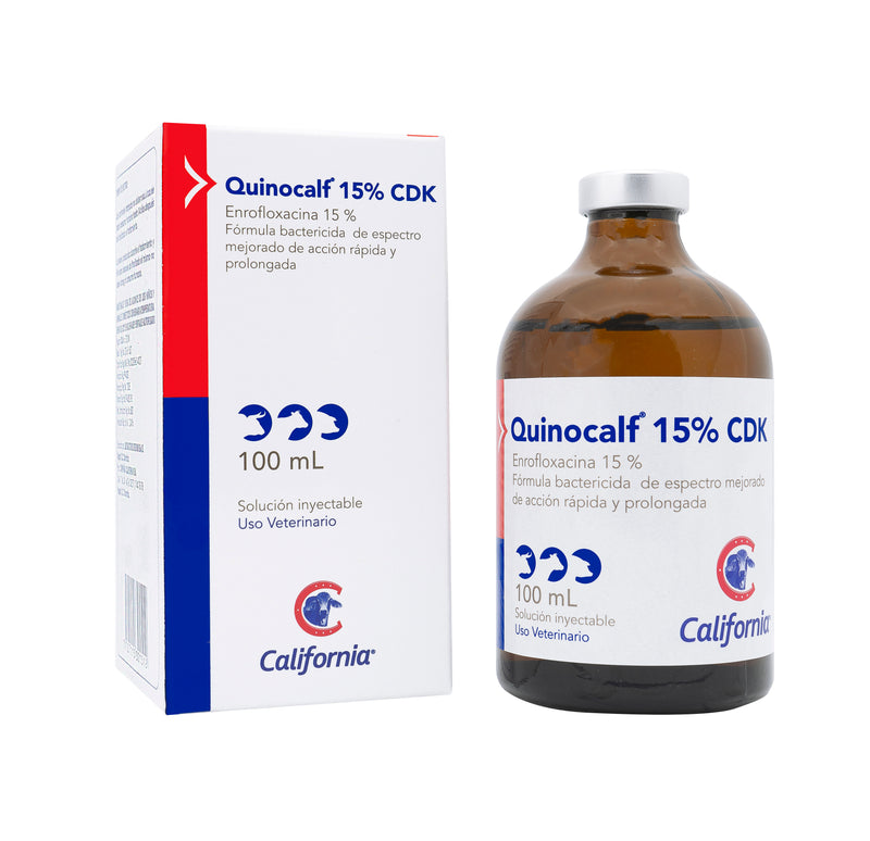 QUINOCALF 15% CDK INYECTABLE X 100 ML