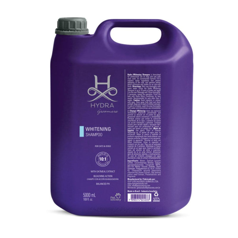 Shampoo para mascotas Hydra Whitening 5000ml