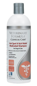 Shampoo Para Mascotas VFCC Hot Spot And Itch Relief - 16 Oz