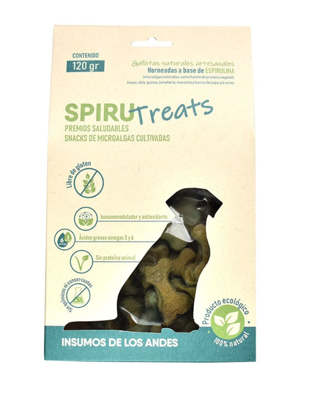 SPIRUTREATS PERROS X 120 GR