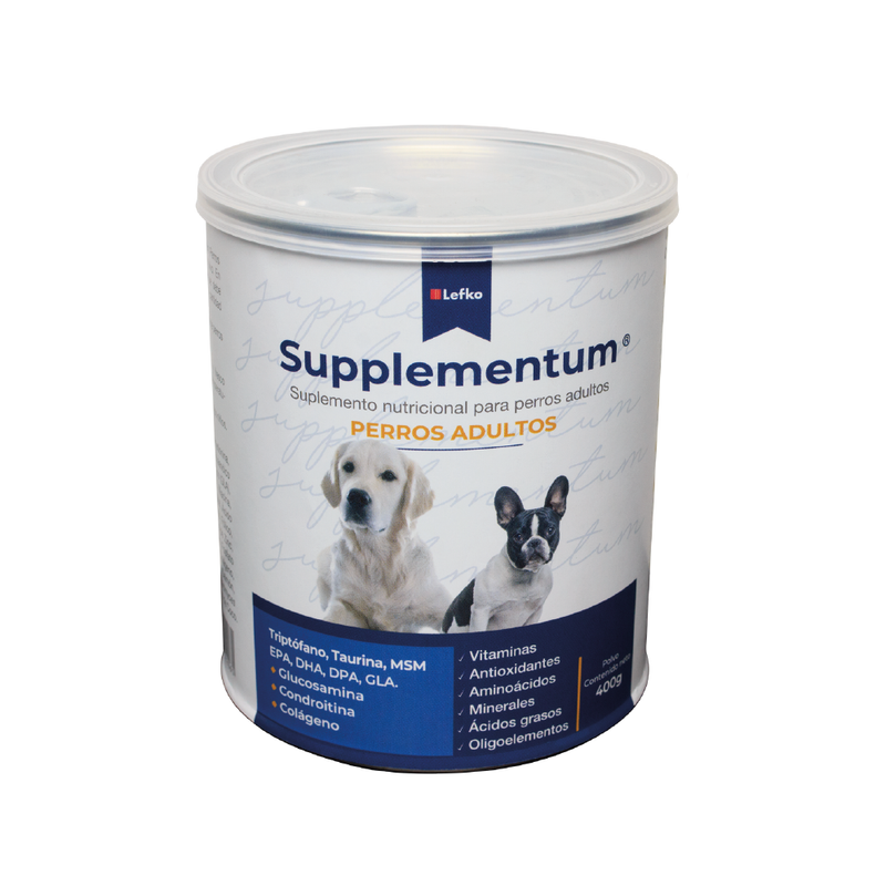 SUPPLEMENTUM PERROS ADULTOS ORAL X 400 GR