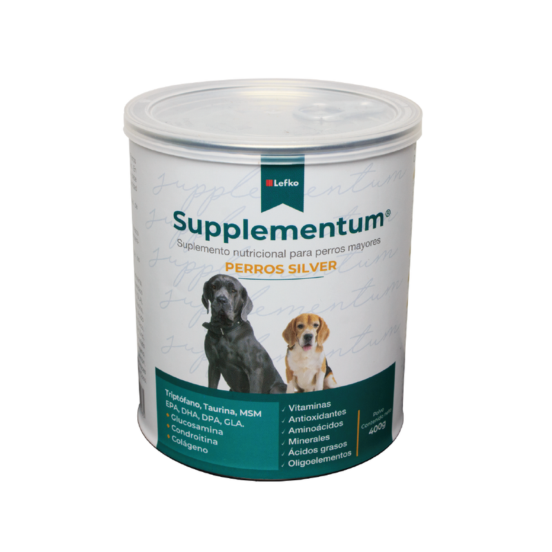 SUPPLEMENTUM PERROS SILVER ORAL X 400 GR