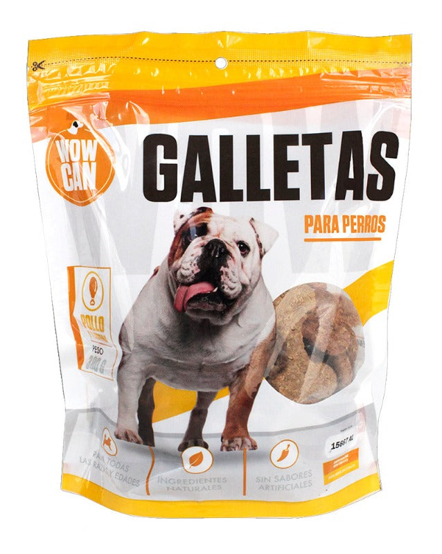 WOW CAN GALLETAS PARA PERRO X 300 GR