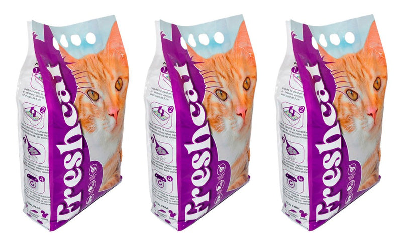 ARENA FRESHCAT 4.5 KG - AMARRE X 3 UND