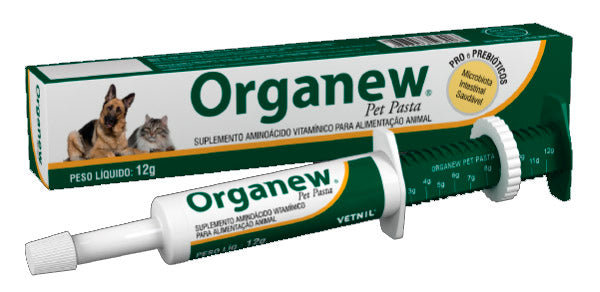 Suplemento Organew pasta pet 12GMS