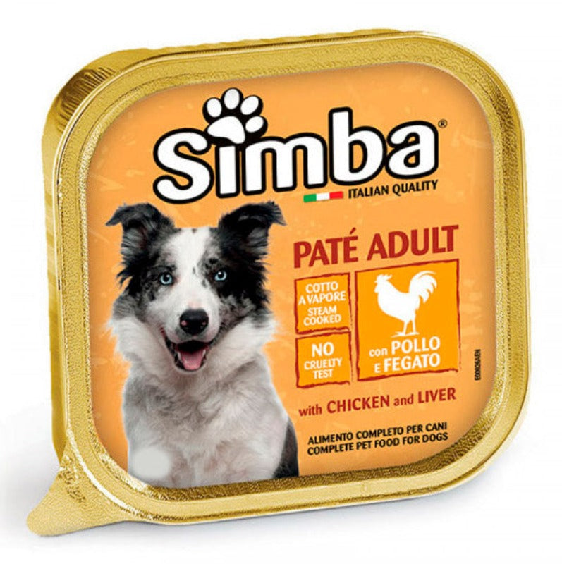 SIMBA DOG PATE CHICKEN X 300 GR