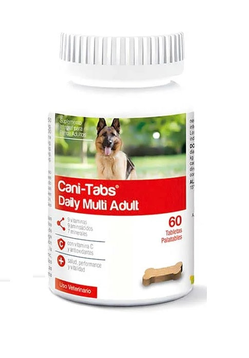 CANI-TABS DAILY MULTI ADULT FCO X 60 TAB