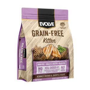 EVOLVE CAT GRAINFREE KITTEN POLLO 1.24 KG