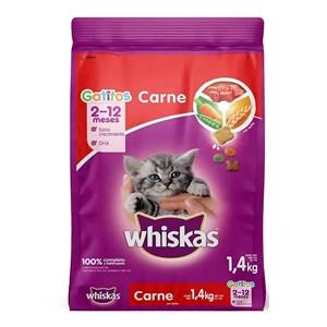 WHISKAS GATITOS CARNE X 1.4 KL