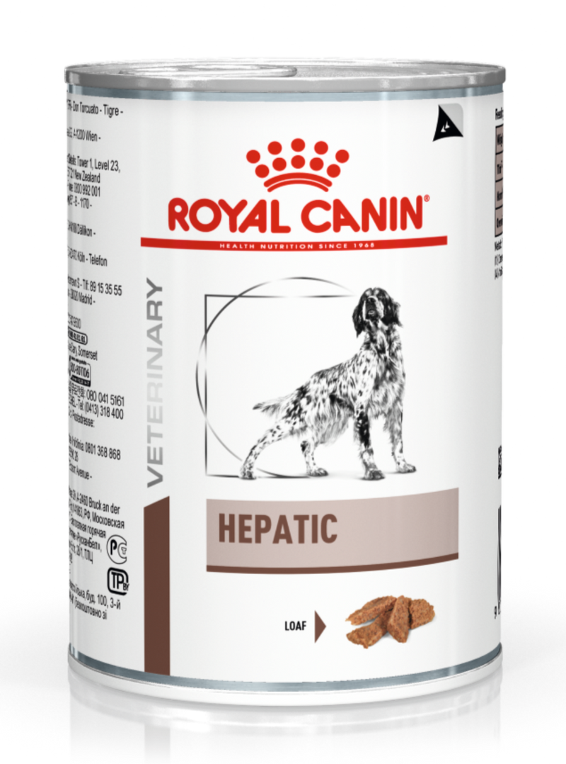 Comida Húmeda Para Perro Royal Canin Lata Hepatic 409 Gr