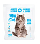 Comida Húmeda Para Gato Wow Cat Salmon, Pollo y Ternera X 100 Gr