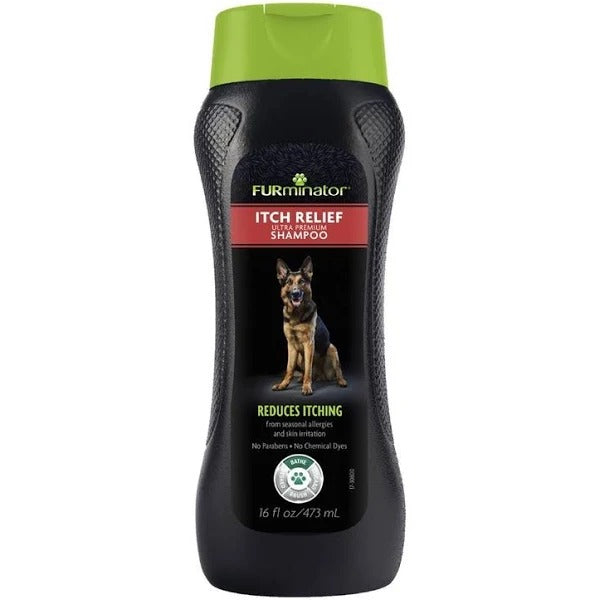 Shampoo Furminator para perros Ultra Premium para la picazón 473ML