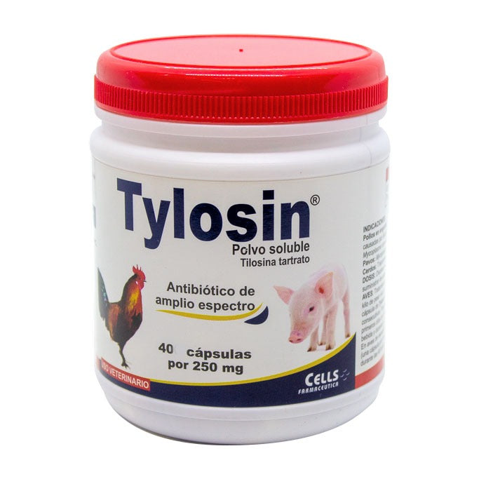 TYLOSIN ORAL X 40  CAPSULAS