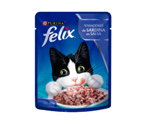 FELIX POUCH ADULTO SARDINAS X 85 GR