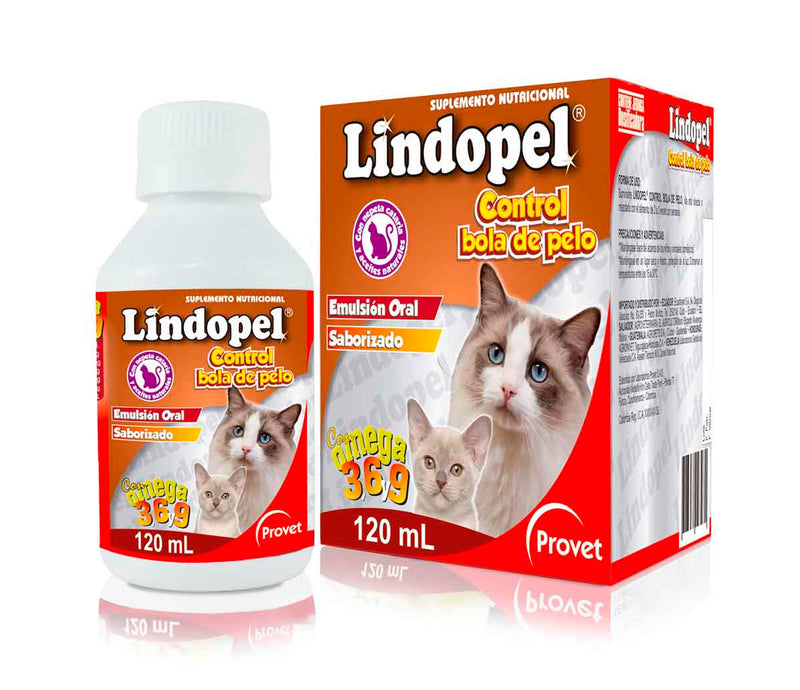 LINDOPEL CONTROL BOLA DE PELO X 120 ML