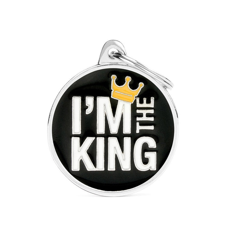 MY FAMILY PLACA I'M THE KING CLASSIC GRANDE