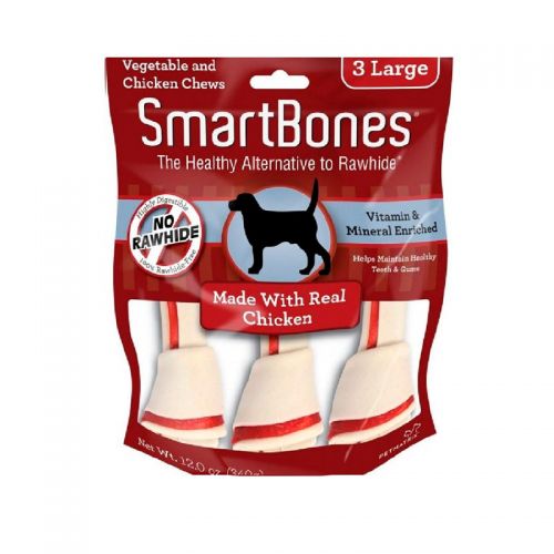 Snack para perros pequeños Smartbones Pollo Paquete 3 Und