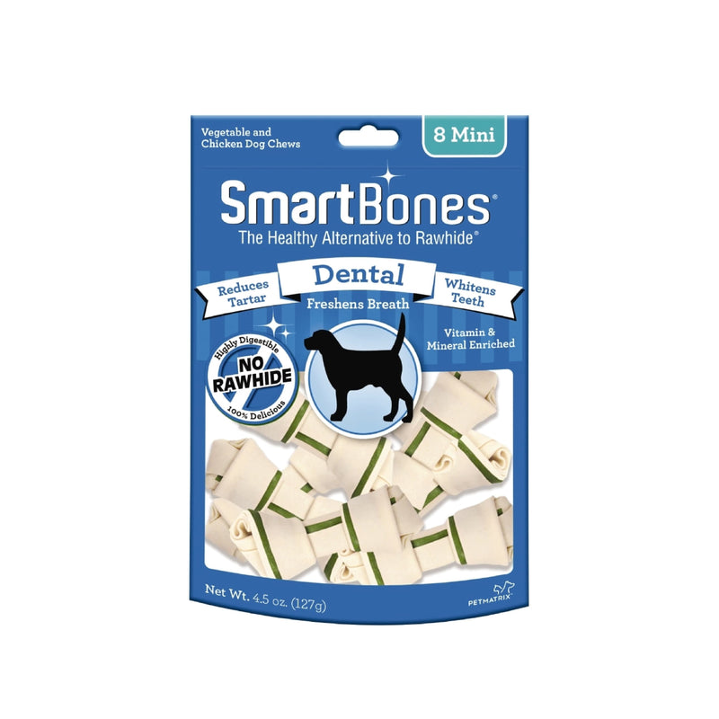 Snack para perro pequeño Smartbones dental 8 Und