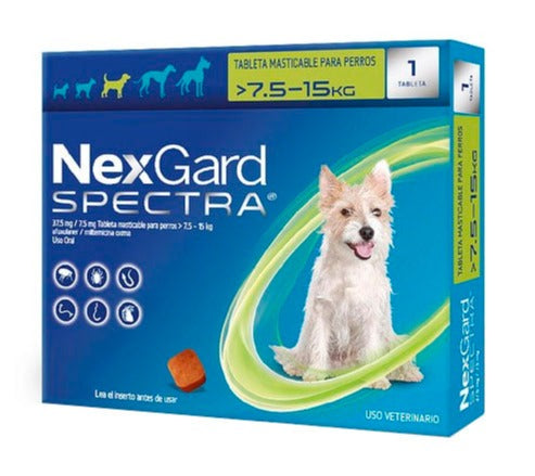 NEXGARD SPECTRA TAB (7.5-15 KG)