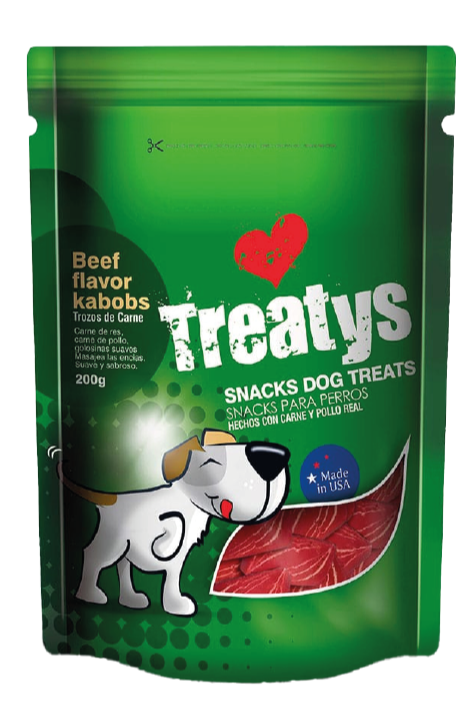 TREATYS BEEF FLAVOR KABOBS -200 GR